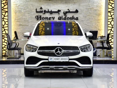 2021 Mercedes-Benz GLC GLC 200 4 Cylinder Petrol Engine White Red Crossover GCC