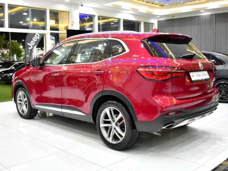 2021 MG HS Trophy 4 Cylinders Petrol Engine Red Black SUV GCC Specs