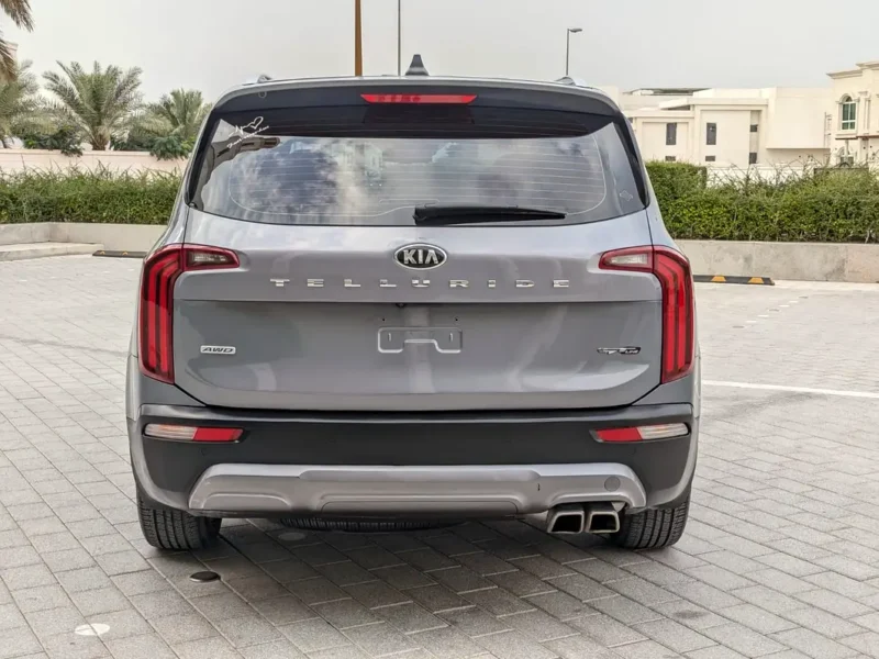 2021 Kia Telluride GT Line 6 Cylinder Petrol Engine Grey Brown SUV GCC Specs