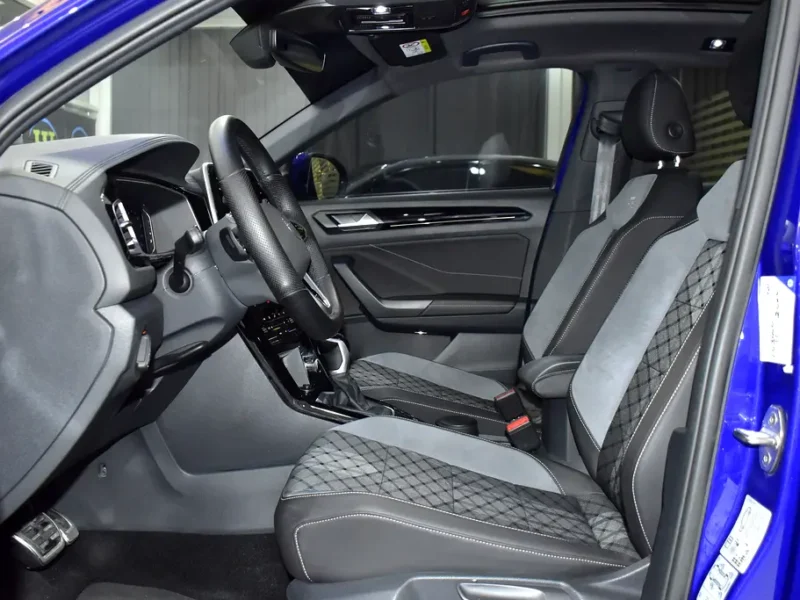 2023 Volkswagen T-Roc R-Line 4 Cylinder Petrol Engine Blue Black Crossover GCC
