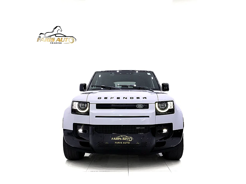 2023 Land Rover Defender 110 X-Dynamic HSE V6 Engine White Black SUV FULLY LOADED