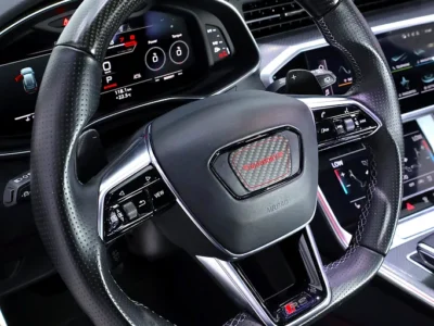 2022 Audi S6/RS6 MANSORY P720 8 Cylinder Engine Black Sedan FULL CARBON FIBER