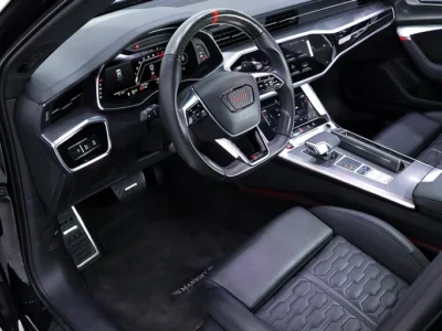 2022 Audi S6/RS6 MANSORY P720 8 Cylinder Engine Black Sedan FULL CARBON FIBER