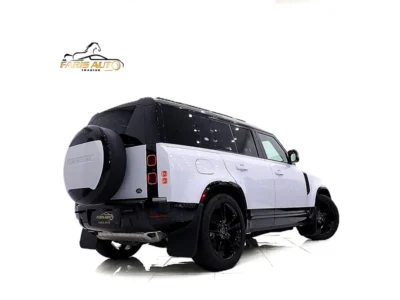 2023 Land Rover Defender 110 X-Dynamic HSE V6 Engine White Black SUV FULLY LOADED