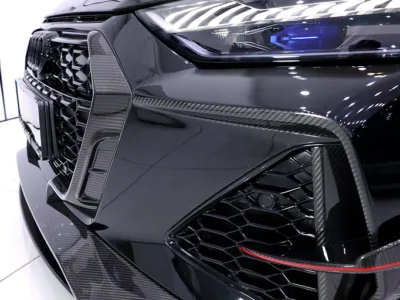 2022 Audi S6/RS6 MANSORY P720 8 Cylinder Engine Black Sedan FULL CARBON FIBER