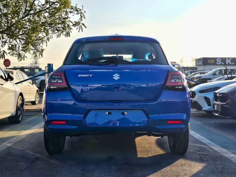 2026 Suzuki Swift GLX 1.2L PETROL V3 Engine AT Blue Black Hatchback GCC Specs