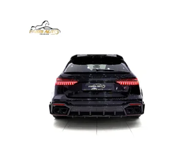 2022 Audi S6/RS6 MANSORY P720 8 Cylinder Engine Black Sedan FULL CARBON FIBER