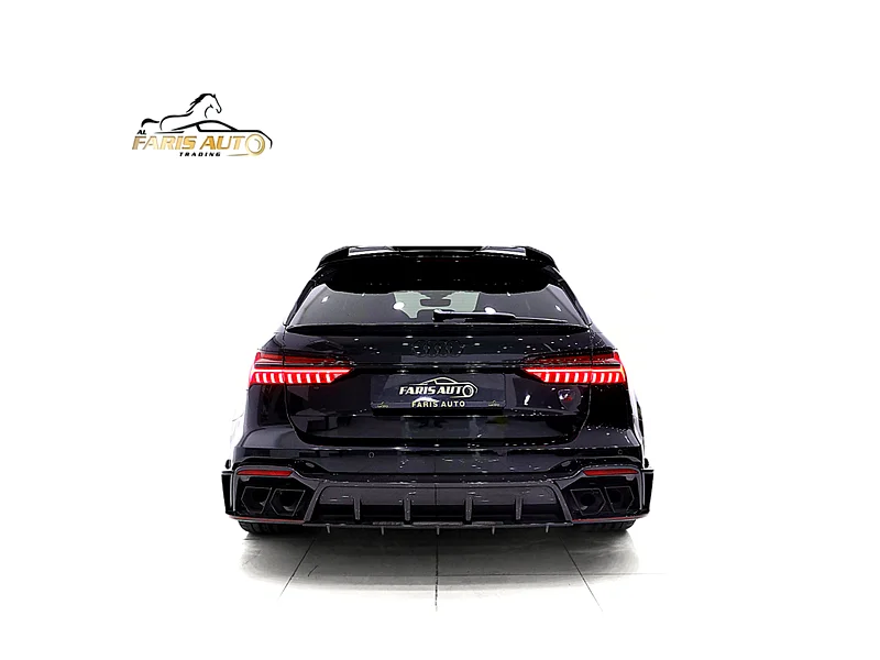 2022 Audi S6/RS6 MANSORY P720 8 Cylinder Engine Black Sedan FULL CARBON FIBER