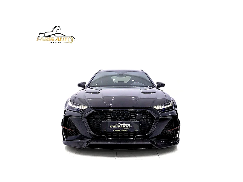 2022 Audi S6/RS6 MANSORY P720 8 Cylinder Engine Black Sedan FULL CARBON FIBER