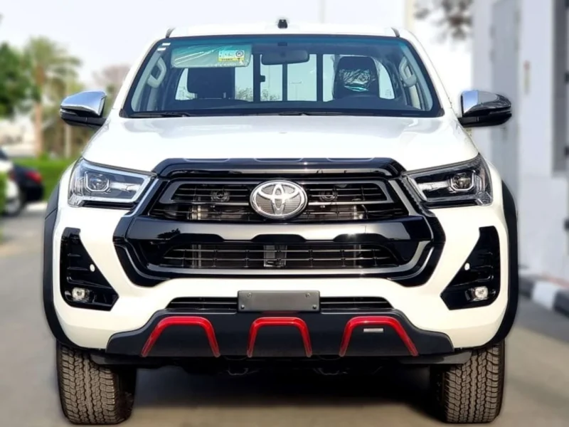 2025 TOYOTA HILUX TRD SR5 4.0L PETROL 6 Cylinder Petrol Engine White Red PickUP