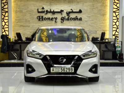 2021 Nissan Maxima SV 6 Cylinder Petrol Engine Silver Black Sedan American Specs
