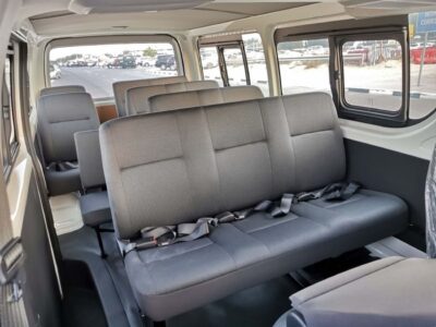 2022 Toyota Hiace STANDARD ROOF 2.5L 4 Cylinder Diesel Engine White Grey Van GCC