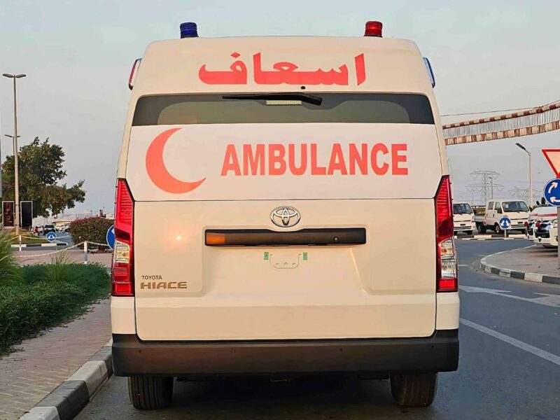 2023 Toyota Hiace DX HIGHROOF 3.5L V6 PETROL AT MEDICAL AMBULANCE White Grey