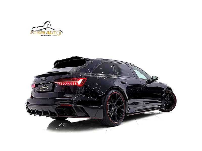 2022 Audi S6/RS6 MANSORY P720 8 Cylinder Engine Black Sedan FULL CARBON FIBER