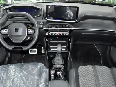 2024 Peugeot 2008 GT Line 4 Cylinders Petrol Engine Silver Beige Crossover GCC Specs