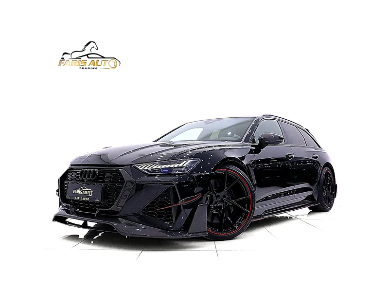 2022 Audi S6/RS6 MANSORY P720 8 Cylinder Engine Black Sedan FULL CARBON FIBER