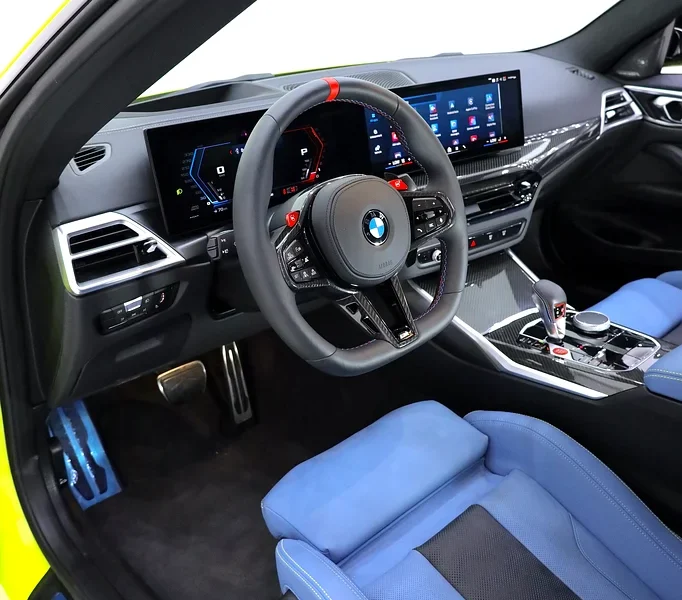 2025 BMW M4 Competition XDRIVE SPECIAL SAO PAULO YELLOW Blue Coupe
