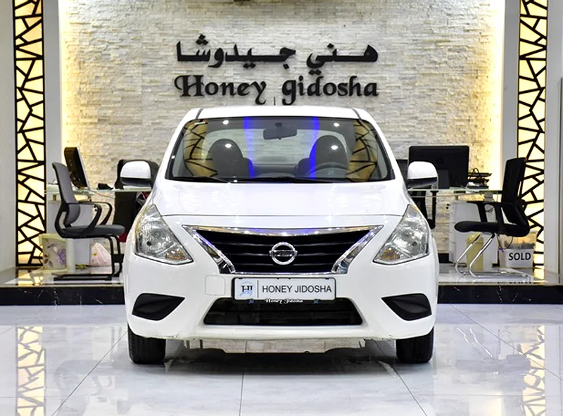 2021 Nissan Sunny EX 4 Cylinder Petrol Engine White Beige Sedan GCC Specs