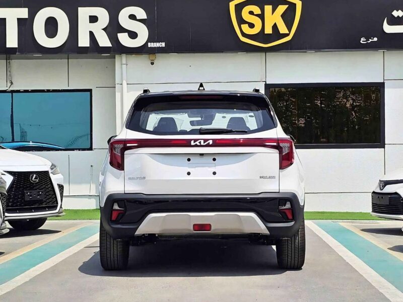 2025 Kia Seltos CVT LUXURY DUAL TONE WITH BLACK ROOF 1.5L V4 White Black SUV