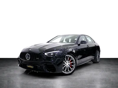 2024 Mercedes-Benz C-Class AMG C63S E PERFORMANCE CARBON PACKAGE Black Sedan