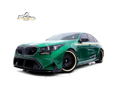2025 BMW M5 Competition FULL CARBON MANHART KIT Green Orange Sedan GCC