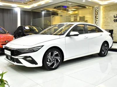 2024 Hyundai Elantra Comfort 4 Cylinder Petrol Engine White Black Sedan Chinese Specs