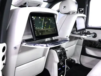 2023 ROLLS ROYCE CULLINAN WITH MANSORY MARBLE BODYKIT Black White SUV
