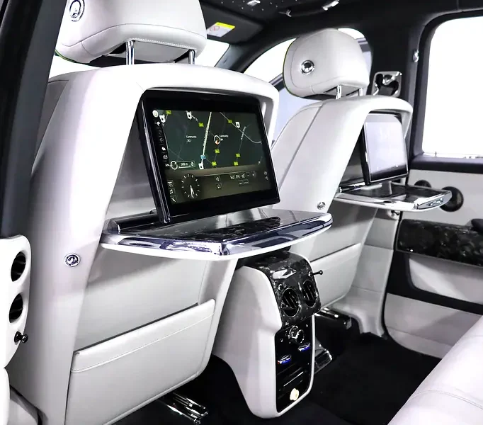 2023 ROLLS ROYCE CULLINAN WITH MANSORY MARBLE BODYKIT Black White SUV