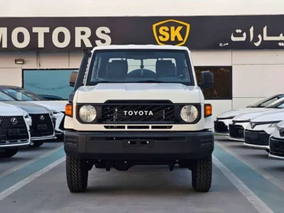 2025 Toyota Land Cruiser Pick Up LC79 DOUBLE CABIN 4.2L V6 DIESEL White Black
