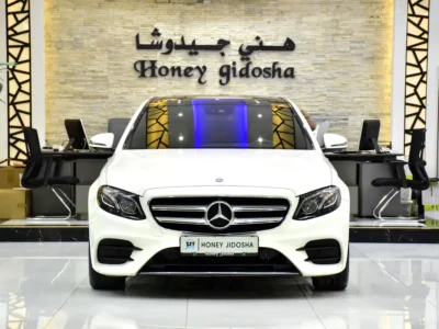 2017 Mercedes-Benz E-Class E400 4Matic 6 Cylinder Petrol Engine White Tan Sedan