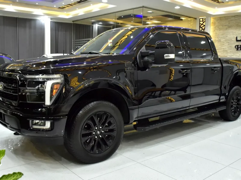 2024 Ford F-Series Pickup Lariat 4 Cylinder Petrol Engine Black Pick Up Truck GCC