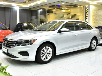 2021 Volkswagen Passat Comfortline 5 Cylinder Petrol Engine Silver Black Sedan GCC