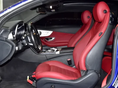 2016 Mercedes-Benz C-Class C300 Coupe 4 Cylinder Petrol Engine Blue Red Coupe GCC