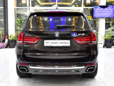 2014 BMW X5 Xdrive50i 8 Cylinder Petrol Engine Brown Beige SUV GCC Specs