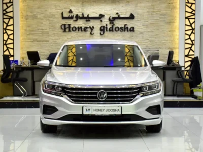2021 Volkswagen Passat Comfortline 5 Cylinder Petrol Engine Silver Black Sedan GCC