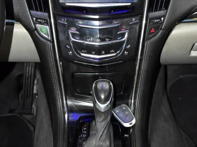 2015 Cadillac ATS 2.0T Standard 4 Cylinder Petrol Engine White Beige Sedan GCC