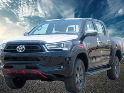 2025 Toyota Hilux Adventure 4.0L 6 Cylinder Petrol Engine Black Red Pick Up Truck