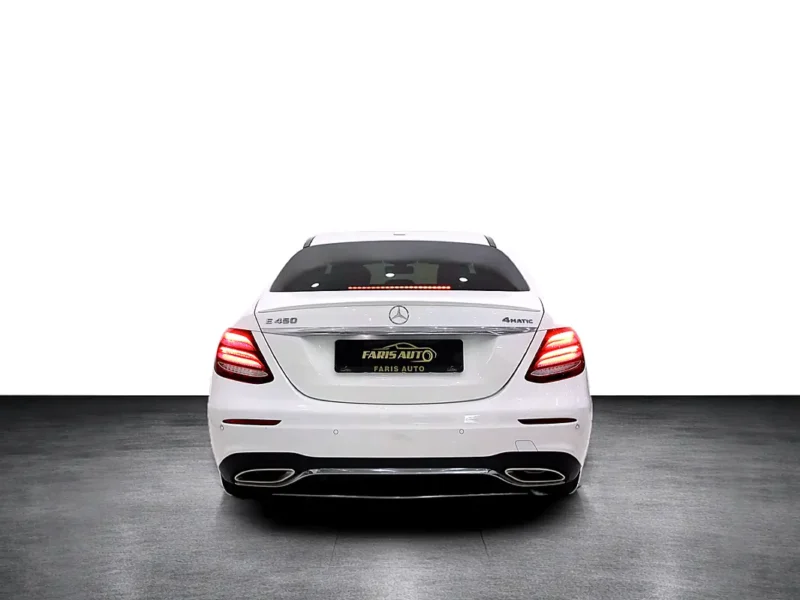 2019 Mercedes-Benz E-Class E450 4Matic 6 Cylinder Petrol Engine White Black Sedan CLEAN TITLE
