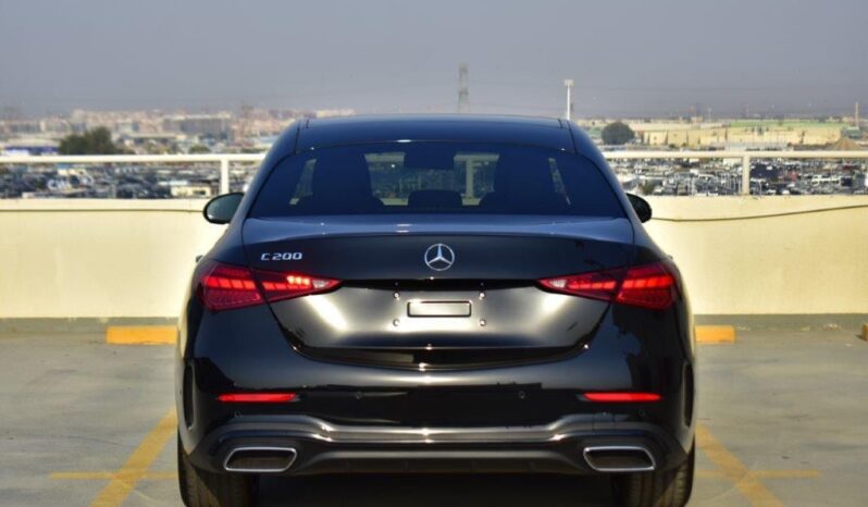 2023 Mercedes-Benz C 200 4 Cylinder Petrol Engine1.5-liter Black Red Sedan RWD
