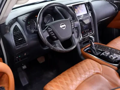 2020 NISSAN PATROL V8 Engine LE PLATINUM FULLY LOADED STARLIGHT Grey Tan SUV