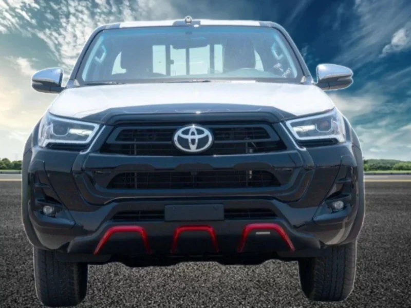 2025 Toyota Hilux Adventure 4.0L 6 Cylinder Petrol Engine Black Red Pick Up Truck