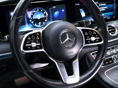 2019 Mercedes-Benz E-Class E450 4Matic 6 Cylinder Petrol Engine White Black Sedan CLEAN TITLE