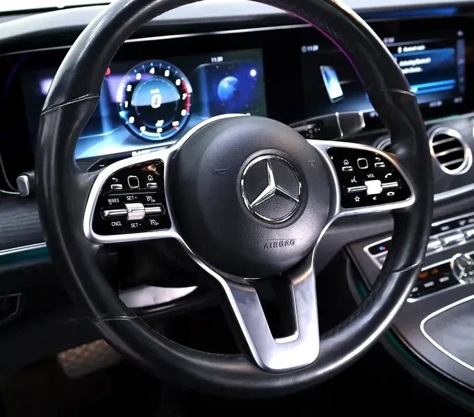 2019 Mercedes-Benz E-Class E450 4Matic 6 Cylinder Petrol Engine White Black Sedan CLEAN TITLE