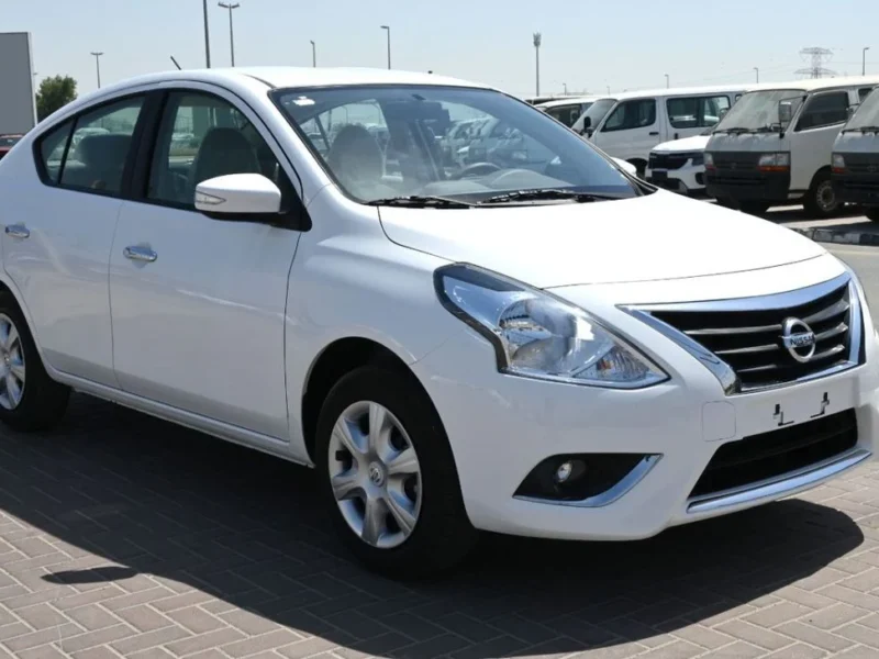 2025 Nissan Sunny 1.5 Litres 4 Cylinder Petrol Engine BASIC White Grey Sedan