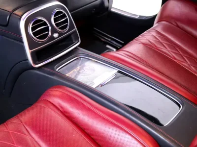 2020 Mercedes-Benz S-Class S 560 4MATIC 8 Cylinder Petrol Engine Silver Maroon Coupe