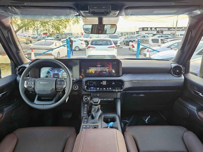 2026 Toyota Prado ADVENTURE TURBO 2.8L V4 Engine DIESEL Black Tan SUV GCC Specs