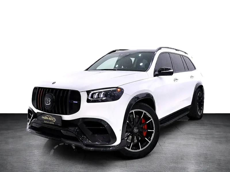 2024 Mercedes-Benz GLS-Class GLS 63 AMG 4MATIC+ 8 Cylinders Engine White Black SUV