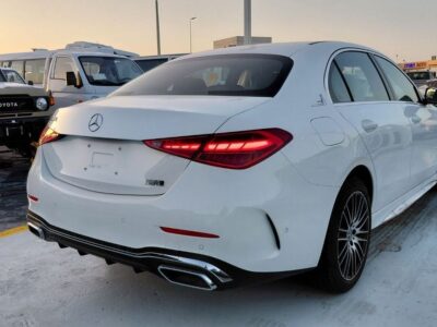 2025 Mercedes-Benz C 200 MERCEDES C200L 1.5L 4 Cylinders Engine White Black Sedan