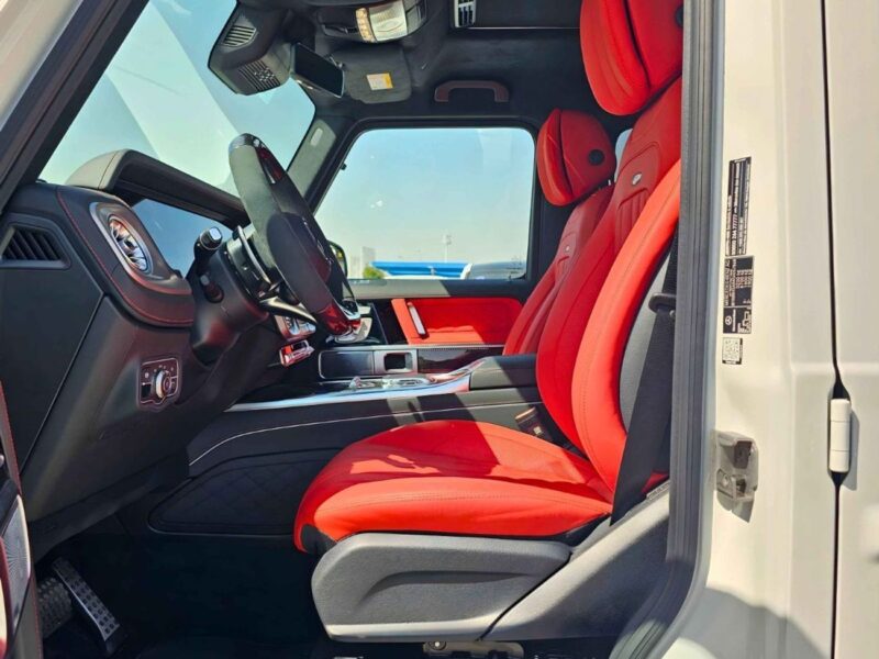 2025 MERCEDES BENZ G63 AMG BITURBO 4.0L V8 PETROL White Orange SUV American Specs