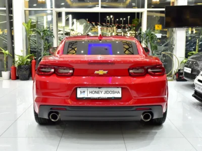 2020 Chevrolet Camaro LT 6 Cylinder Petrol Engine Red Brown Coupe GCC Specs